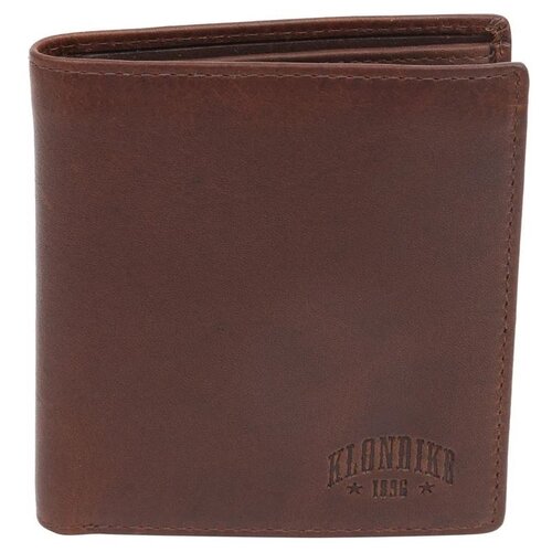 Бумажник KLONDIKE 1896 KD1118-03, фактура гладкая, коричневый