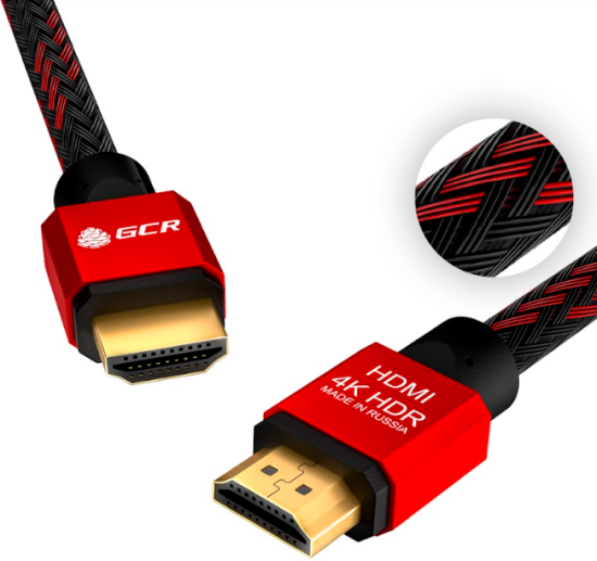 GCR Кабель 1.5m HDMI 2.0, BICOLOR нейлон, AL корпус черный, HDR 4:2:2, Ultra HD, 4K 60 fps 60Hz/5K*30Hz, 3D, AUDIO, 18.0 Гбит/с, 28AWG (GCR-52161) Greenconnect - фото №14