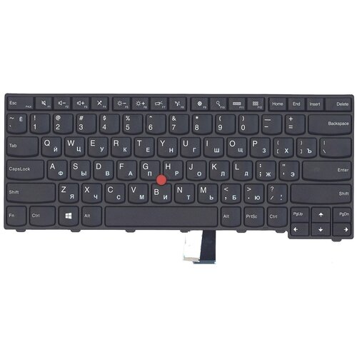 Клавиатура для ноутбука Lenovo ThinkPad T440 T440P T440S черная с указателем 2259₽