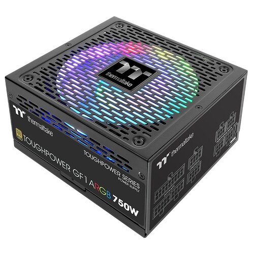 Блок питания Thermaltake Toughpower GF1 ARGB Gold 750W черный блок питания thermaltake toughpower grand rgb gold rgb sync edition 750w черный