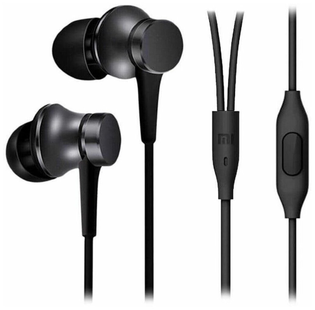 Наушники Xiaomi Mi In-Ear Headphones Basic Black (HSEJ03JY) .