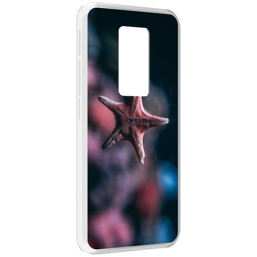 Чехол MyPads морская-звезда---starfish для Motorola Defy 2021 задняя-панель-накладка-бампер чехол mypads морская звезда starfish для motorola edge plus задняя панель накладка бампер