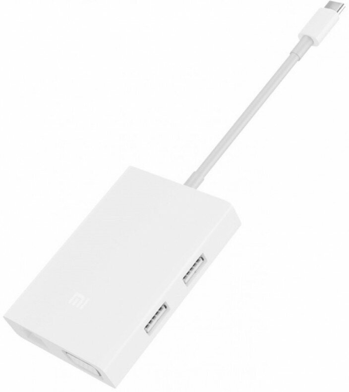 Адаптер-Хаб Mi USB-C to VGA and Gigabit Ethernet Multi-Adapter (White/Белый)