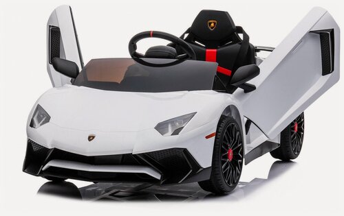 Изображение товара Детский электромобиль Lamborghini Aventador SV Roadster 2WD 12V - BDM0931-WHITE