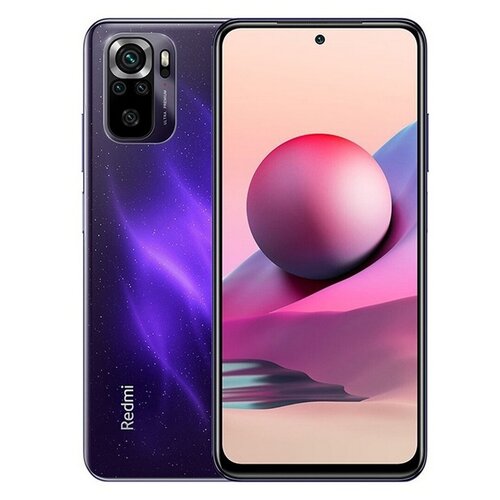 фото Смартфон xiaomi redmi note 10s nfc 6/128 гб ru, синий океан