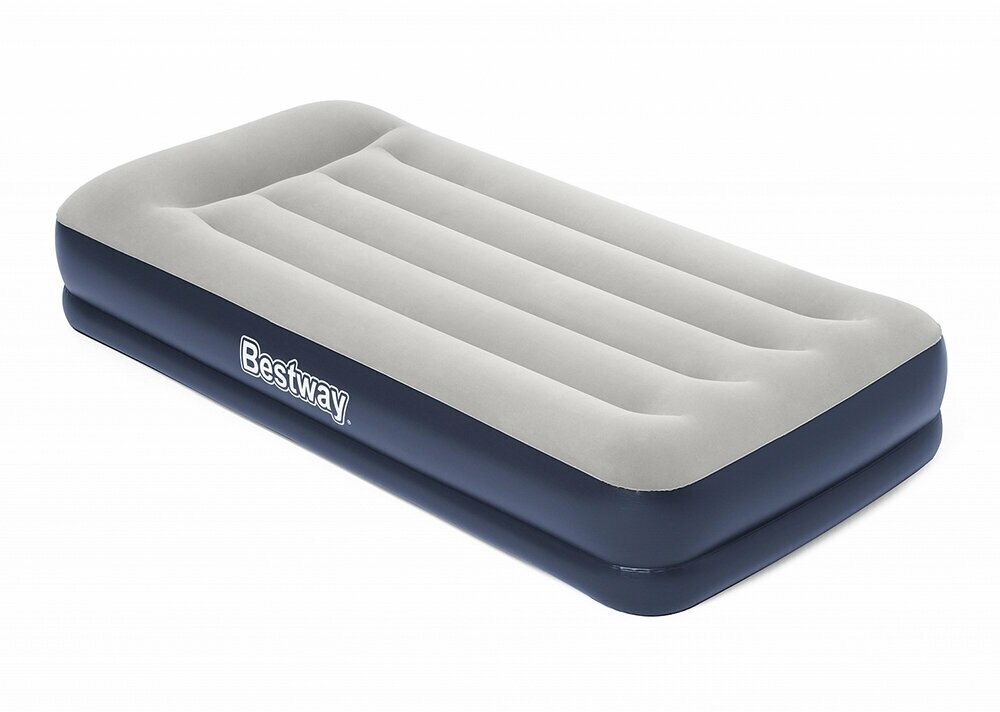 BESTWAY Кровать надувная Twin со встроенным электронасосом, PVC, 191x97x36см, 67723