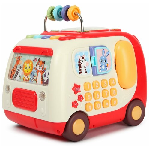 Интерактивная игрушка BabyGo развивающий автобус