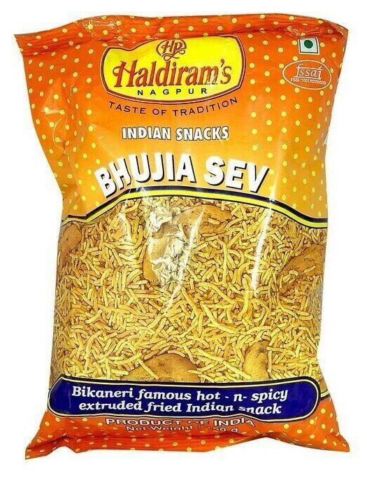 Индийская закуска Bhujia Sev Haldiram's 200 г