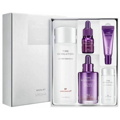 Набор Missha Time Revolution Best Seller Set 5x сыворотка ампула missha time revolution artemisia ampoule 50 мл