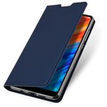 Чехол книжка для OPPO Realme C21, Dux Ducis Skin Series, синий - изображение