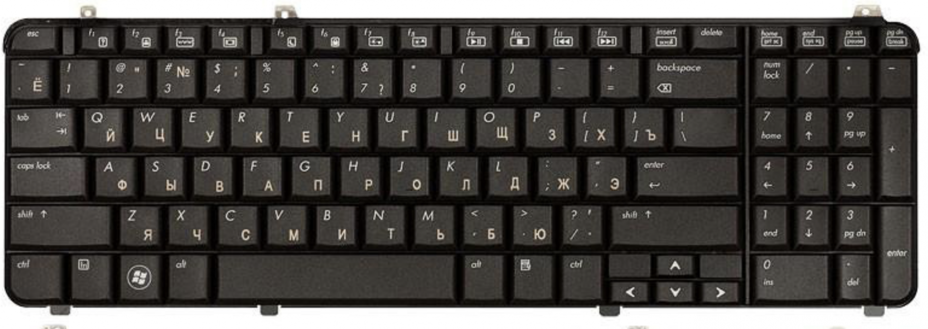 Клавиатура для ноутбука HP Pavilion dv6-1120er
