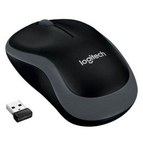 Мышь беспроводная Logitech M185 Swift Grey USB оптическая беспроводная 1000dpi 910-002235 185000₽