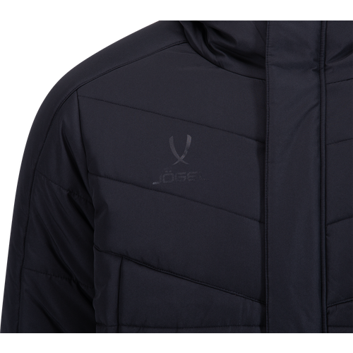 Куртка Jogel для мальчиков, капюшон, карманы, утепленная, водонепроницаемая, размер YL, черный