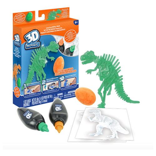 Тематический набор для создания объемных моделей-тиранозавр рекс 3D Magic 83001