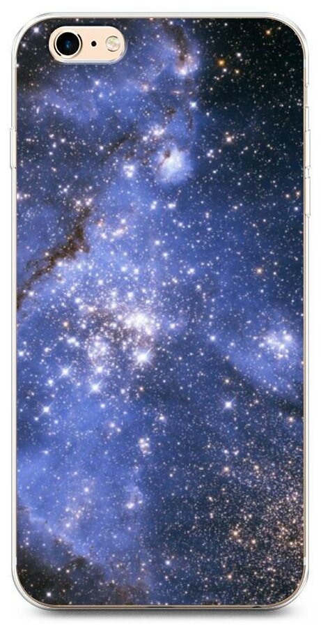 Силиконовый чехол "Яркие звезды" на Apple iPhone 6 Plus/6S Plus / Айфон 6 Плюс/Айфон 6С Плюс