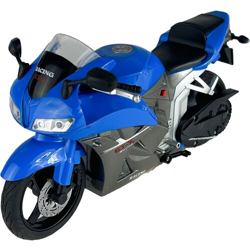 Радиоуправляемый мотоцикл с гироскопом Yongxiang Toys 8897-201-Blue