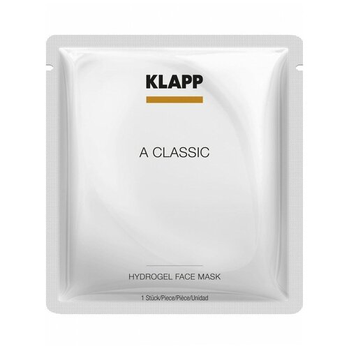 фото Гидрогелевая маска klapp a classic hydrogel face mask 1 шт