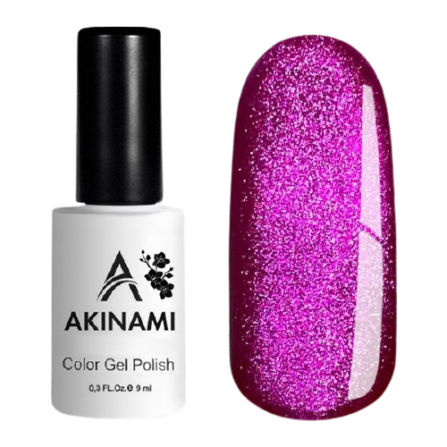 Akinami гель-лак Gel Polish Neon Cat Eye, 9 мл, 07