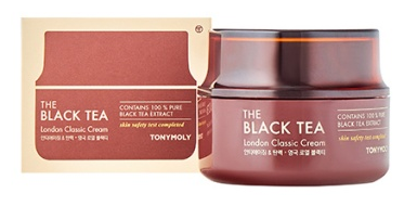 TONYMOLY Антивозрастной крем для лица с экстрактом английского черного чая THE BLACK TEA London Classic Cream