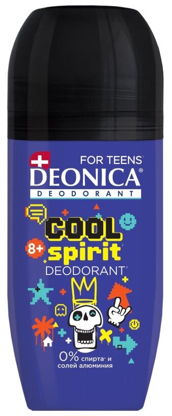 Дезодорант DEONICA FOR TEENS Cool Spirit ролик 50 мл