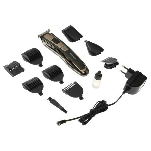Centek Машинка для стрижки Centek CT-2133 3 Вт 4 насадки триммер чёрная 219300₽