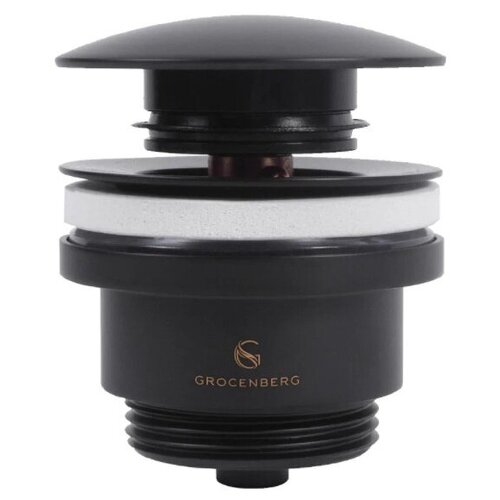 Донный клапан Grocenberg Черный (GB106)