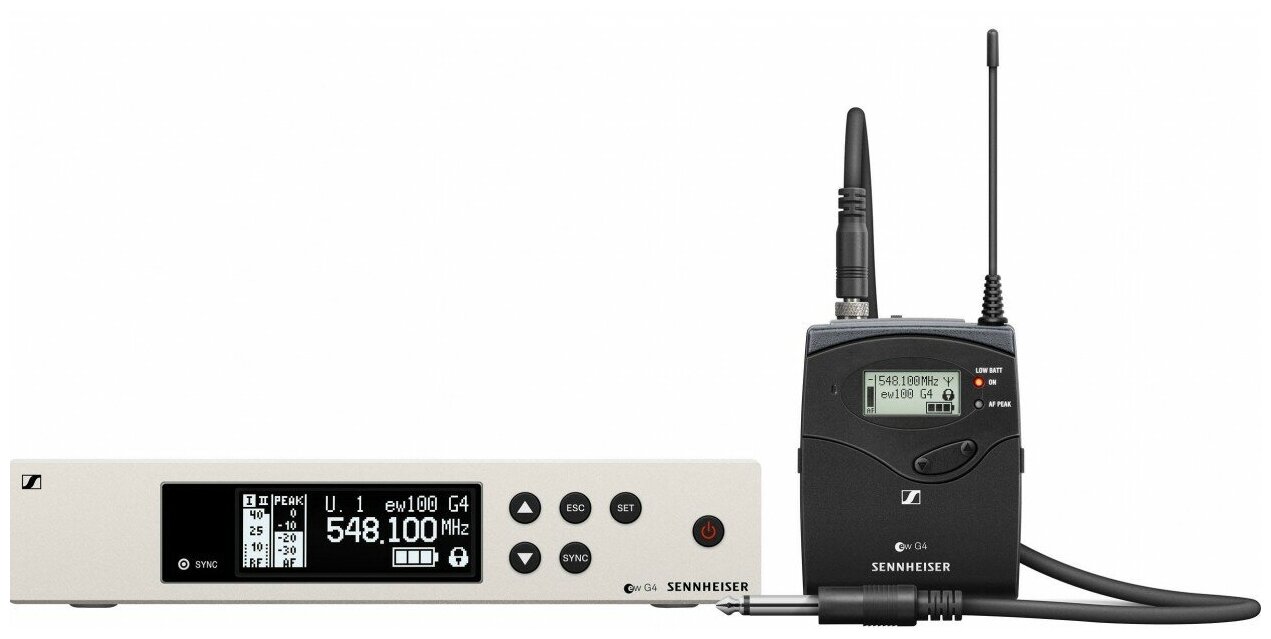 Радиосистема инструментальная для гитаристов Sennheiser EW 100 G4-CI1-A