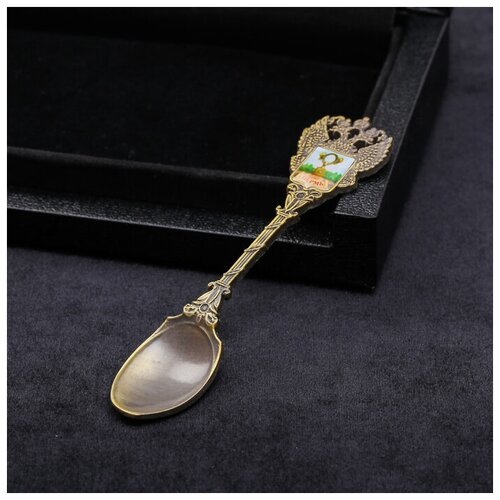 фото Ложка «пермь - пермяк солёные уши» (герб), 11 х 2,5 см 4064189 сима-ленд