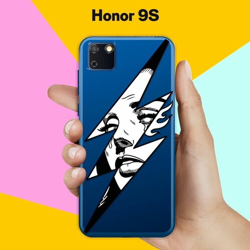 Силиконовый чехол Молния на Honor 9S силиконовый чехол бабочки на honor 9s