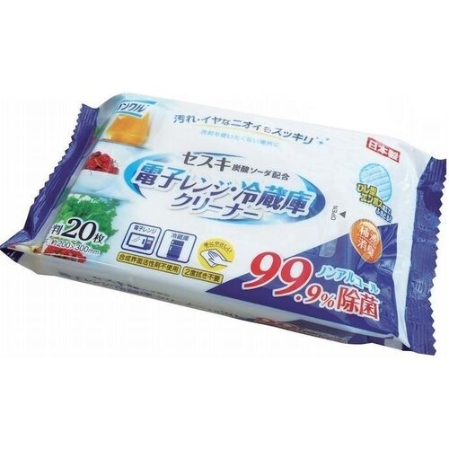 Life-Do Влажные салфетки для микроволновых печей и холодильников, 20 шт/уп/