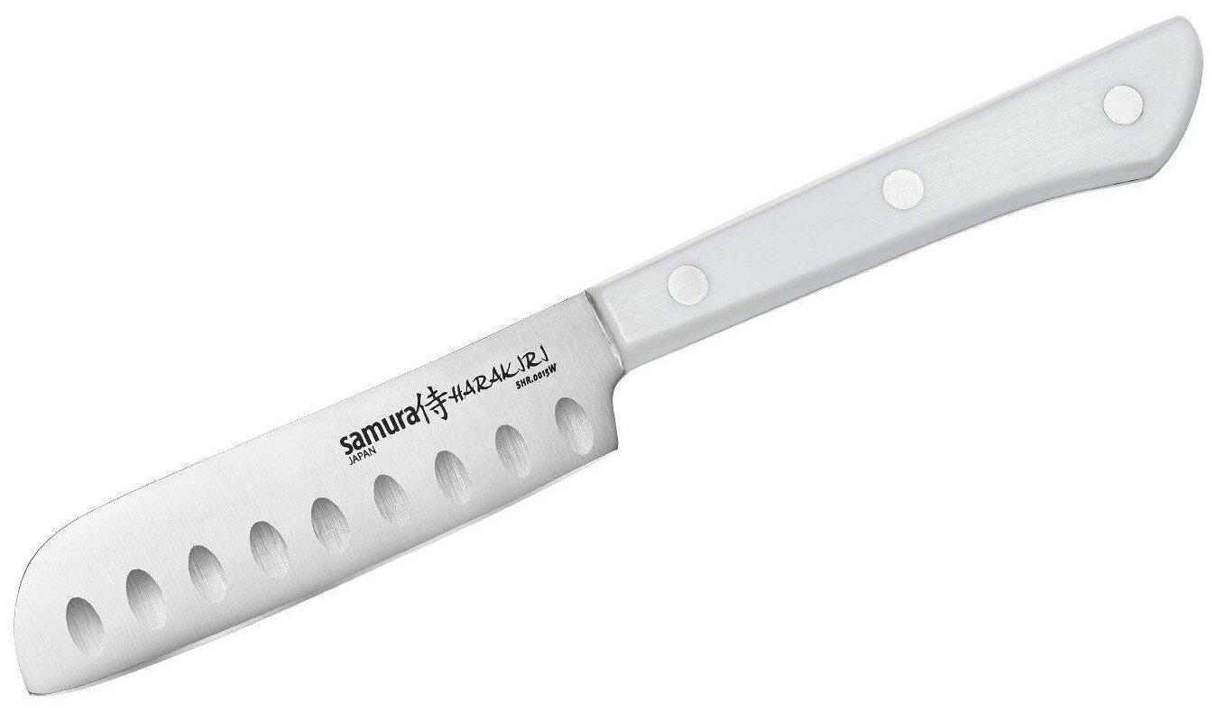 Нож кухонный Samura HARAKIRI для масла 96мм SHR-0015W/K