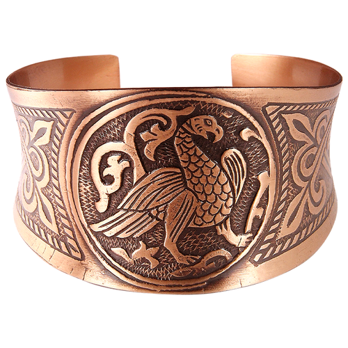 фото Sbormag браслет вогнутый «суздальская птица»