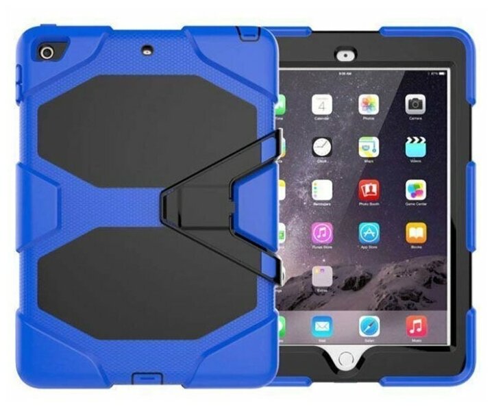 Противоударный чехол для iPad Mini 4, G-Net Survivor Case, синий