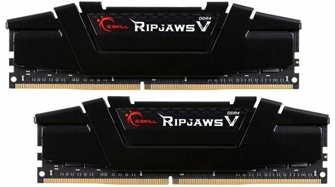 Оперативная память 64Gb DDR4 3200MHz G.Skill Ripjaws V (F4-3200C16D-64GVK) (2x32Gb KIT) (F4-3200C16D-64GVK)