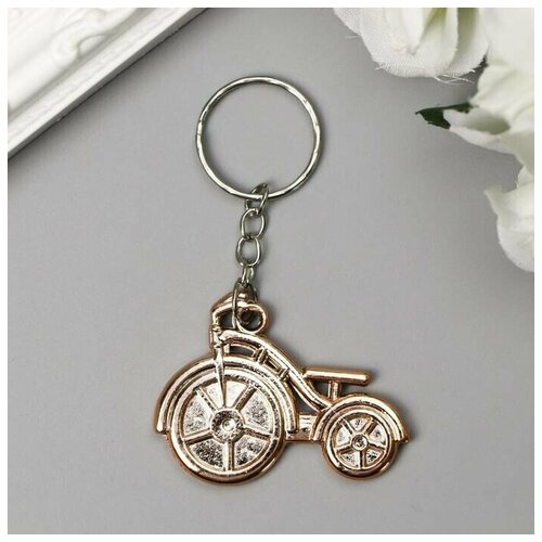 фото Брелок пластик под металл "велосипед", 12 шт. sweet home