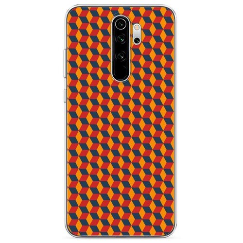фото Силиконовый чехол "геометрия 18" на xiaomi redmi note 8 pro / сяоми редми нот 8 про case place