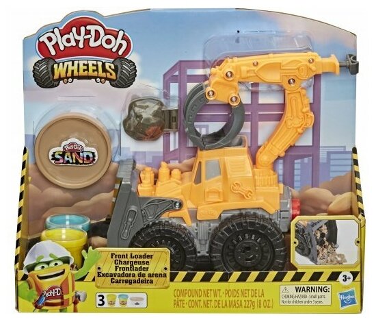 Масса для лепки Play-Doh Wheels Погрузчик (E92265L0)