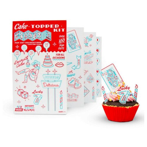 фото Набор украшений для торта "topper kit suck uk