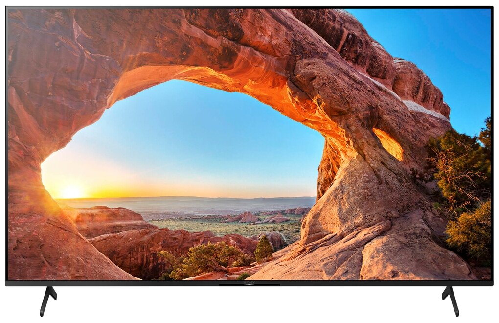 75" Телевизор Sony KD-75X85TJ 2021 LED, HDR, Triluminos, черный