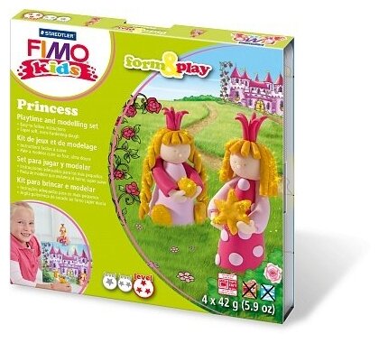 Набор для детей FIMO kids farm&play «Принцесса»