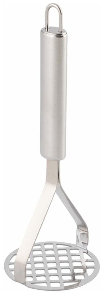 Картофелемялка из нержавеющей стали Mallony NIMBUS, 26х8.2 см, овальная ручка с подвесом 007415