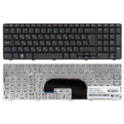 Клавиатура для ноутбука Dell NSK-DPB0R русская черная 131000₽