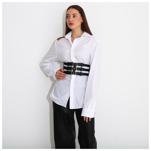 фото Ремень , размер 68, черный dreammart