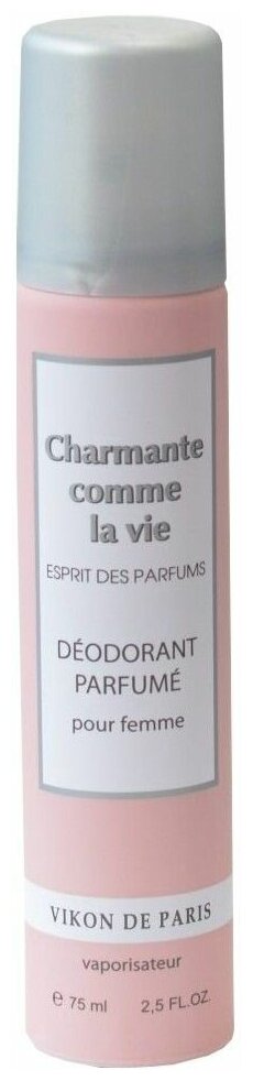 Vikon de Paris Дезодорант для женщин Charmante comme la vie, 75 мл G-N-496114007