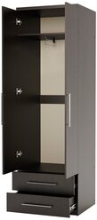 Шкаф для одежды с ящиками Шарм-Дизайн Мелодия МШЯ-21 80х45х240 венге