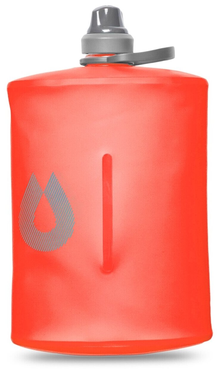 Мягкая фляга Hydrapak Stow с винтовой крышкой, ёмкость 1000 мл, цвет REDWOOD RED, (GS320R)