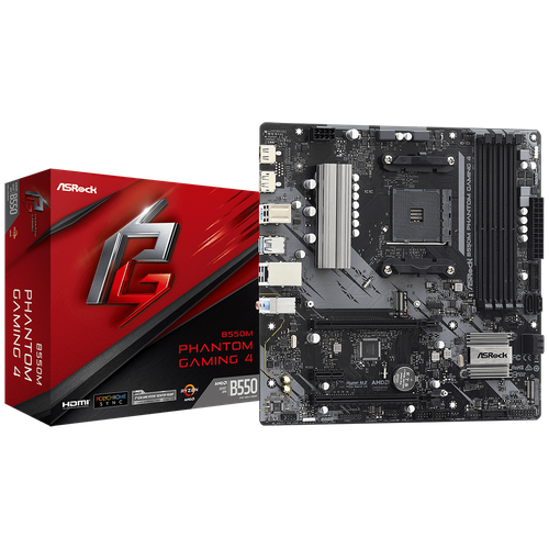 Материнская плата ASRock B550M Phantom Gaming 4