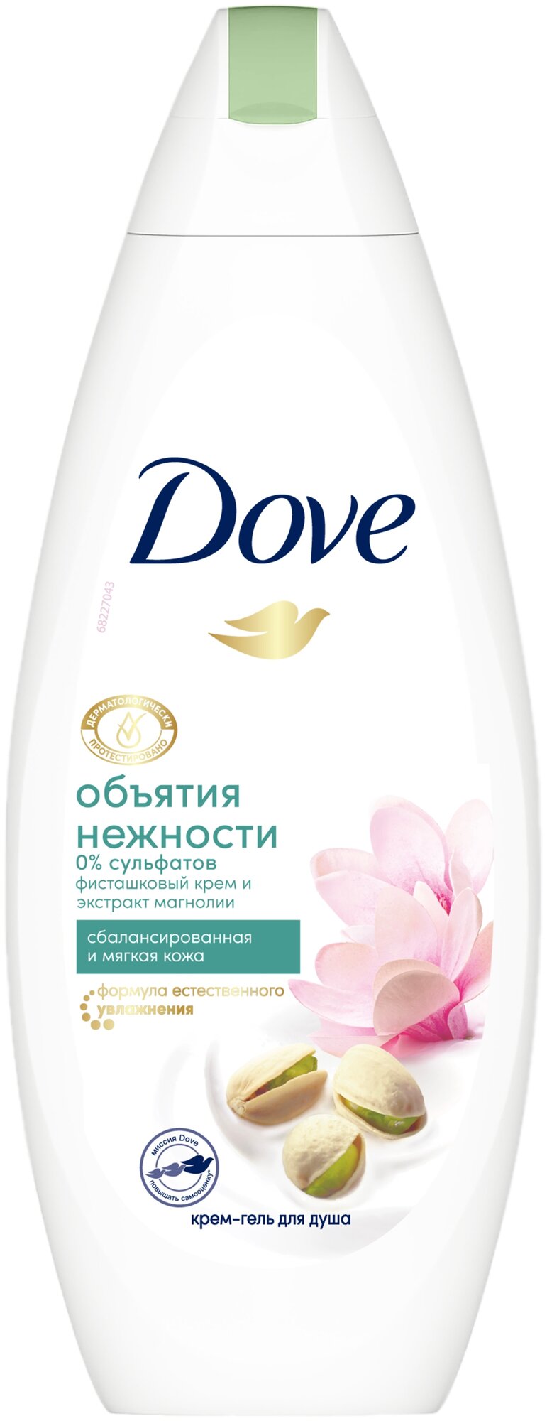 Крем-гель для душа Dove Объятья нежности, 500 мл