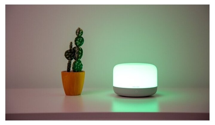 Умная лампа-ночник Yeelight LED Bedside Lamp D2 (Razer version) Google Home, Apple Homekit, Алиса, белый (YLCT01YL) - фотография № 3