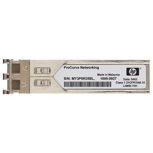 HPE X130 10G SFP+ LC SR Transceiver demo